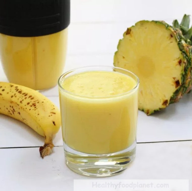 Pineapple-and-banana-juice