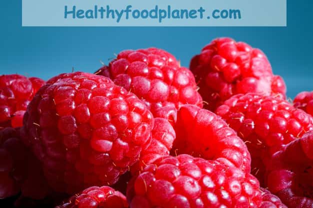 Raspberries-fruit